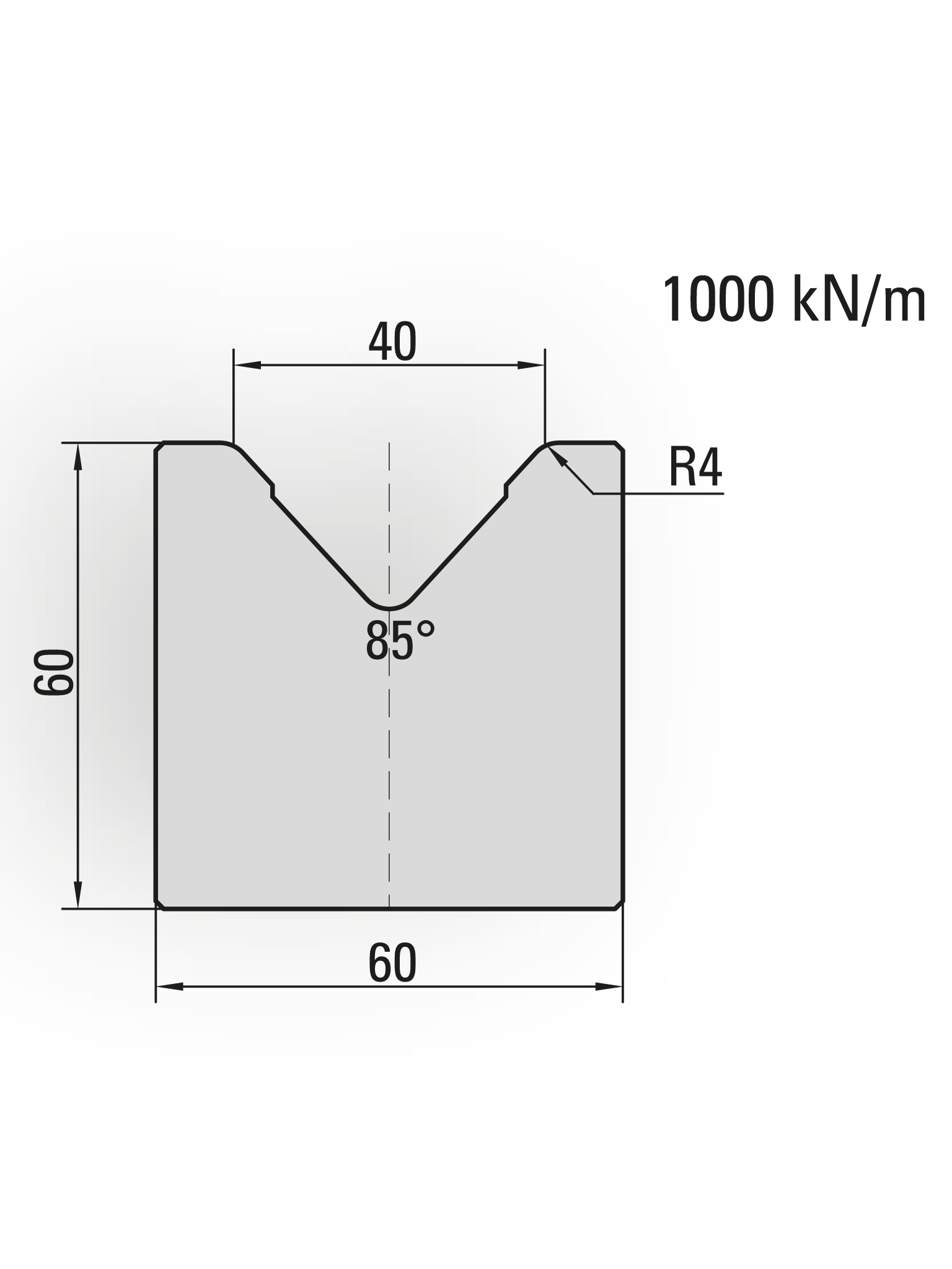 press brake forming dies