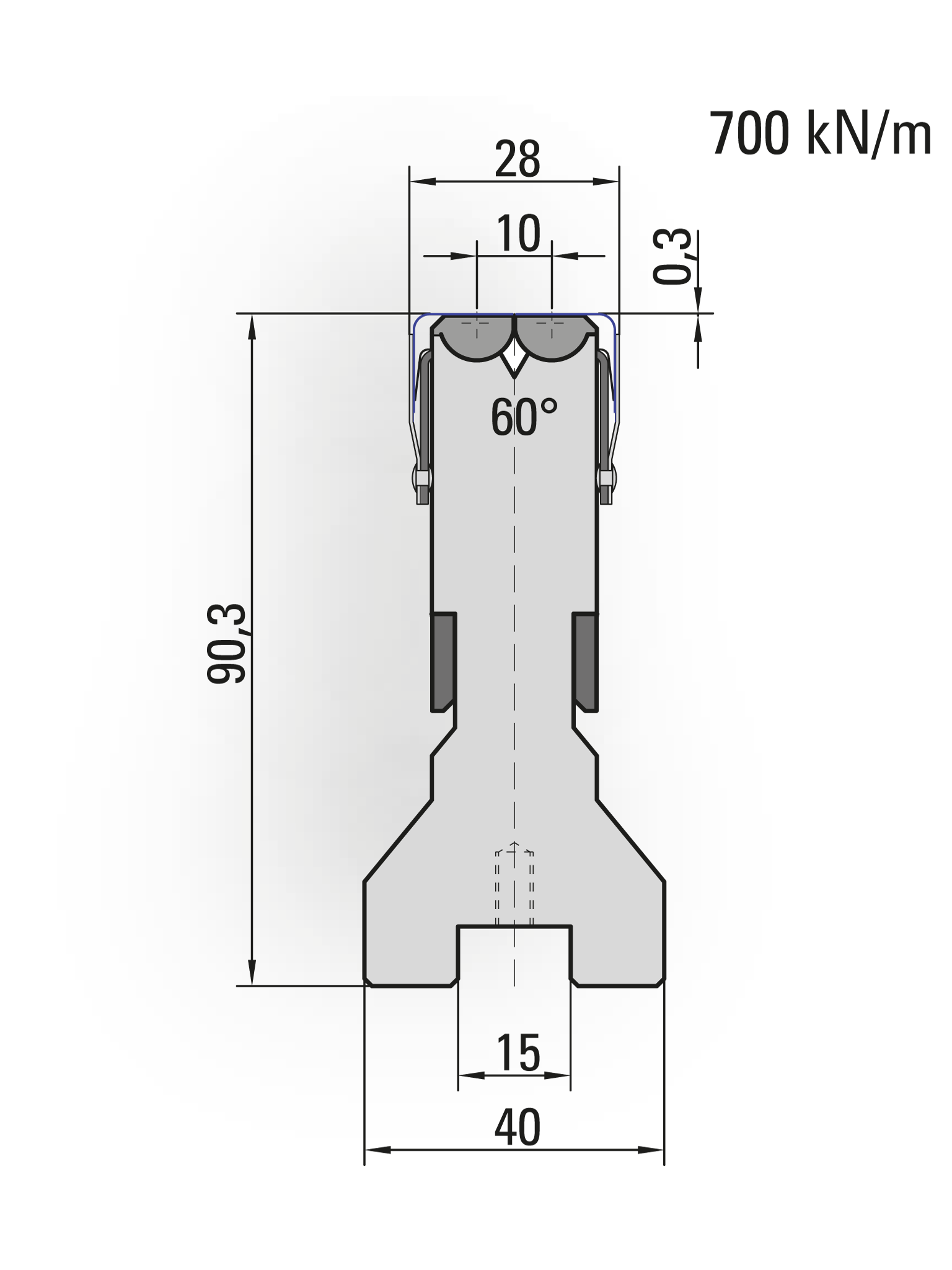 Press brake wingbend dies