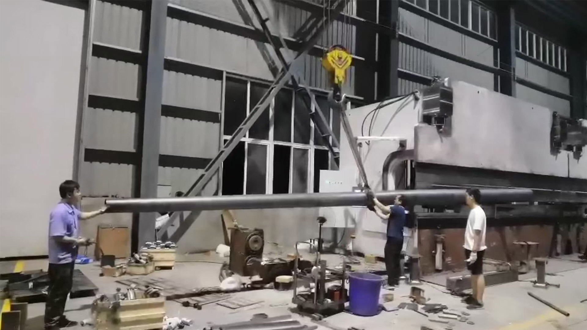 Manufacturing Street light pole Press Brake Tooling