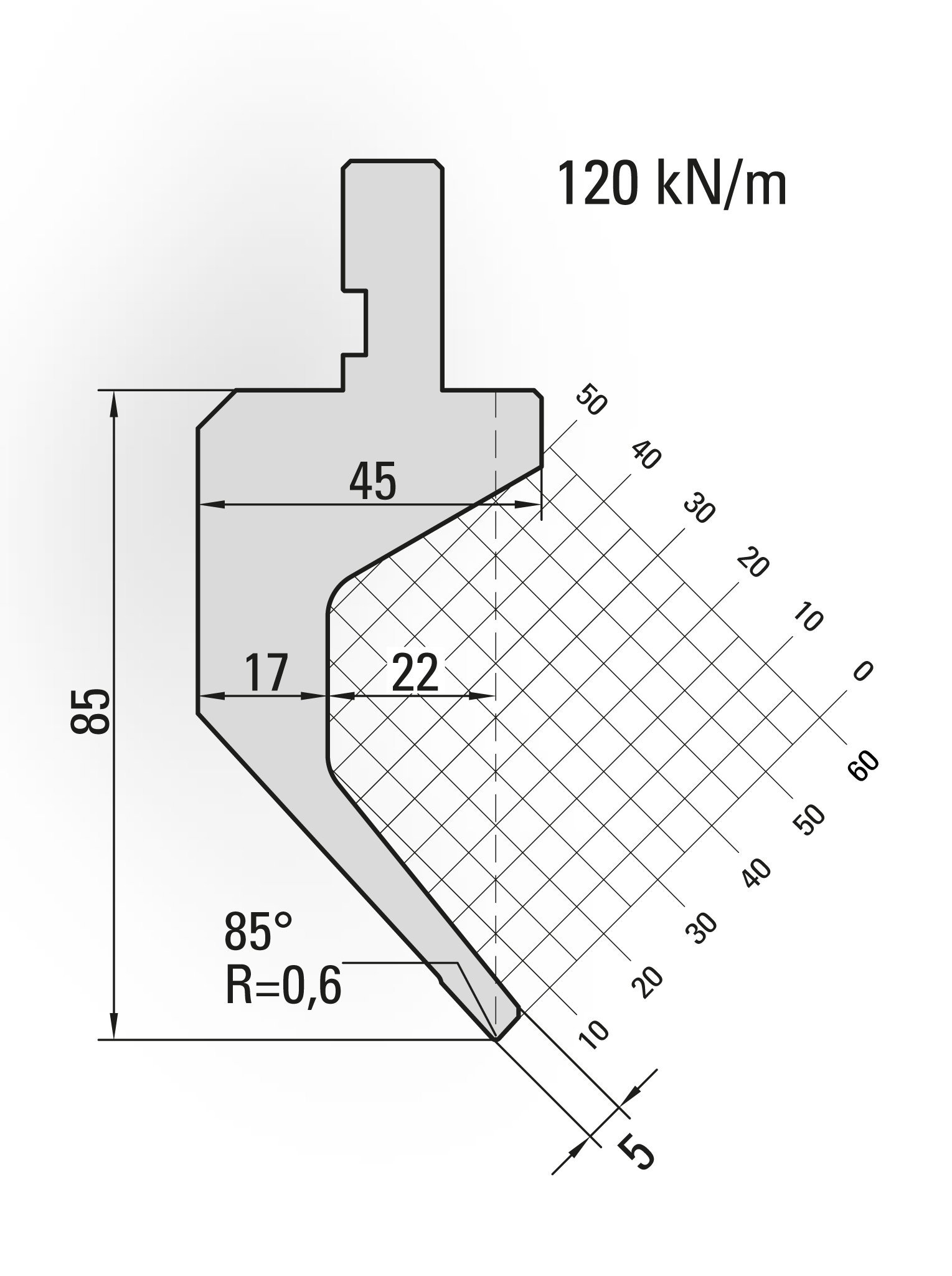 Gooseneck Press Brake Tooling