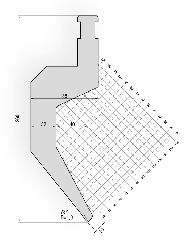EHT Press Brake Gooseneck Punch