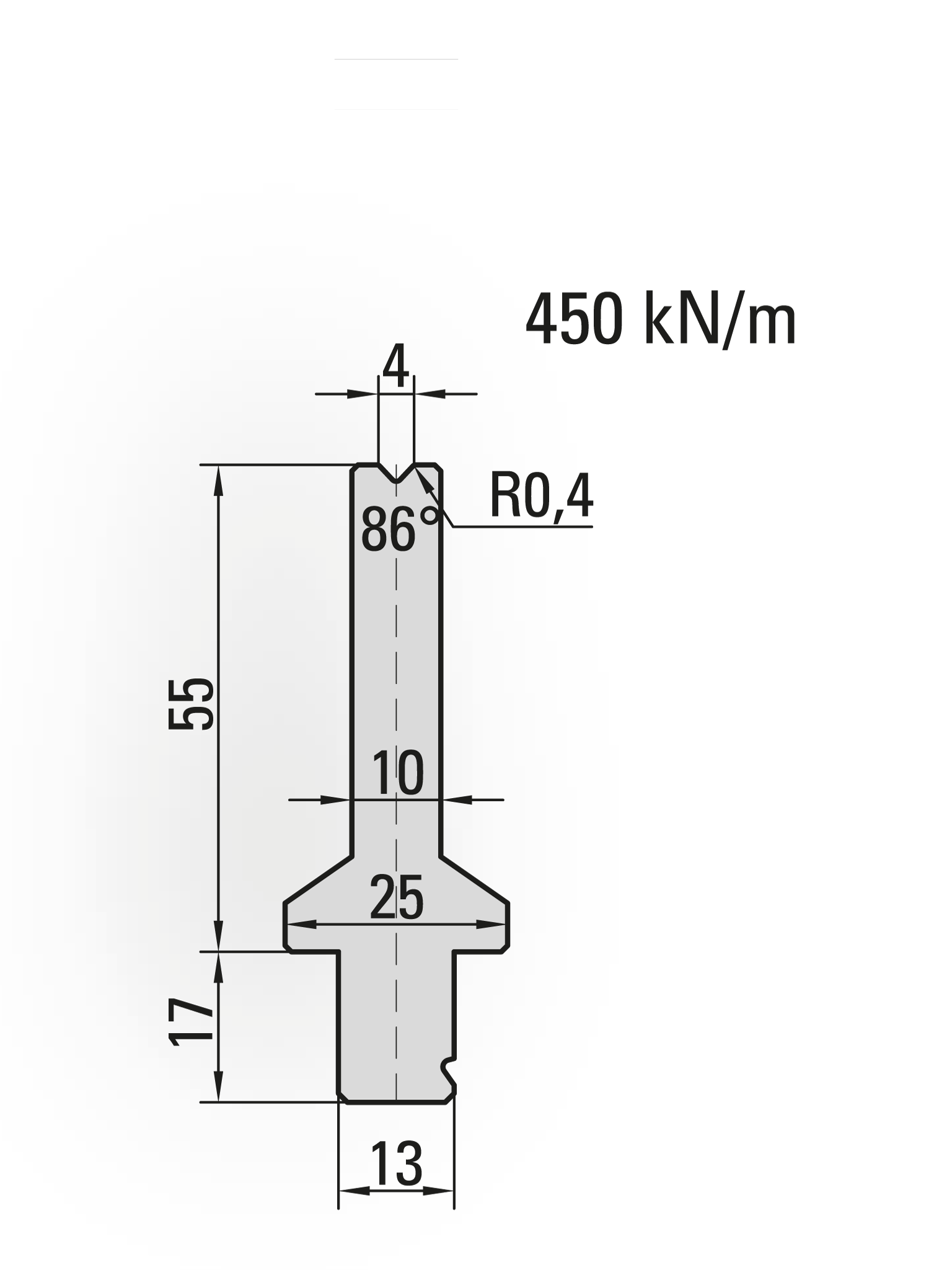 Wila style press brake  lower dies