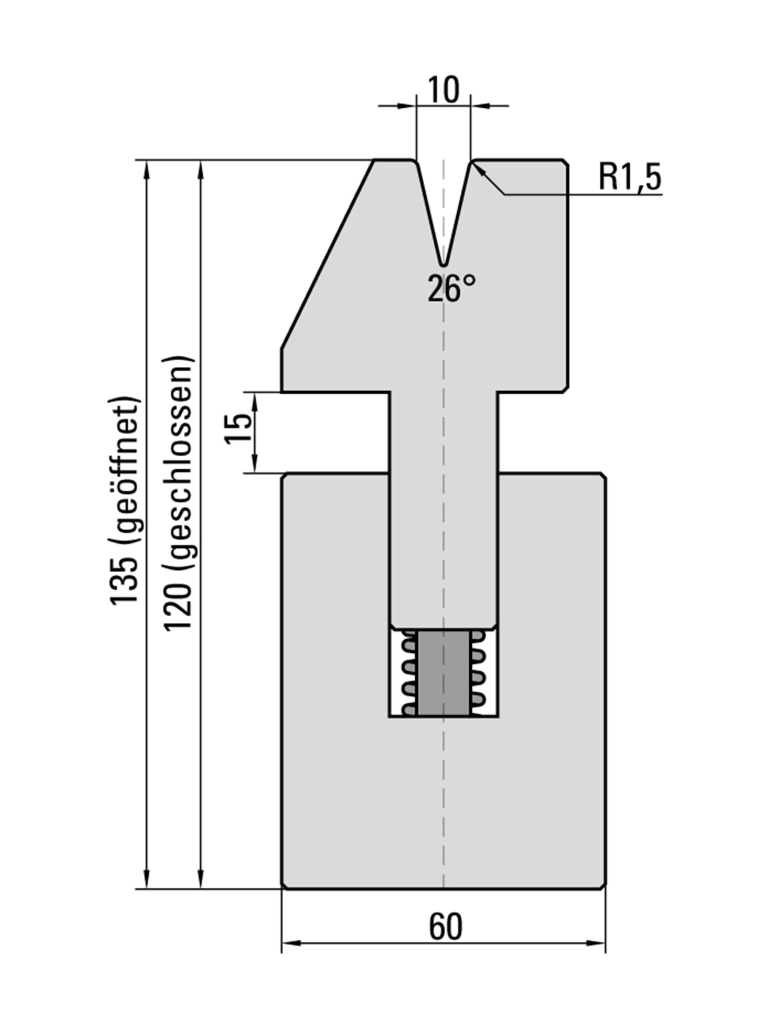 Spring Loaded Hemming Dies for Press Brakes