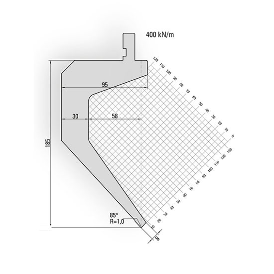 press brake gooseneck punch