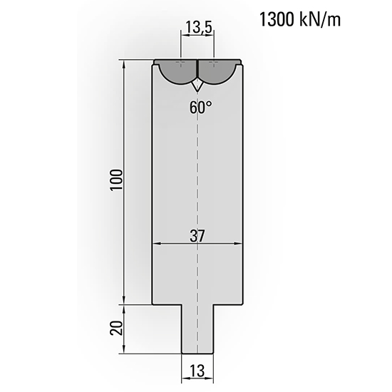 Press brake rolla-v dies
