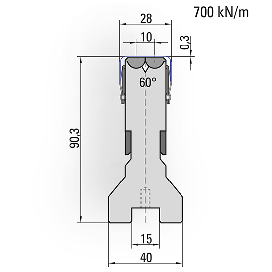 Press brake wingbend dies